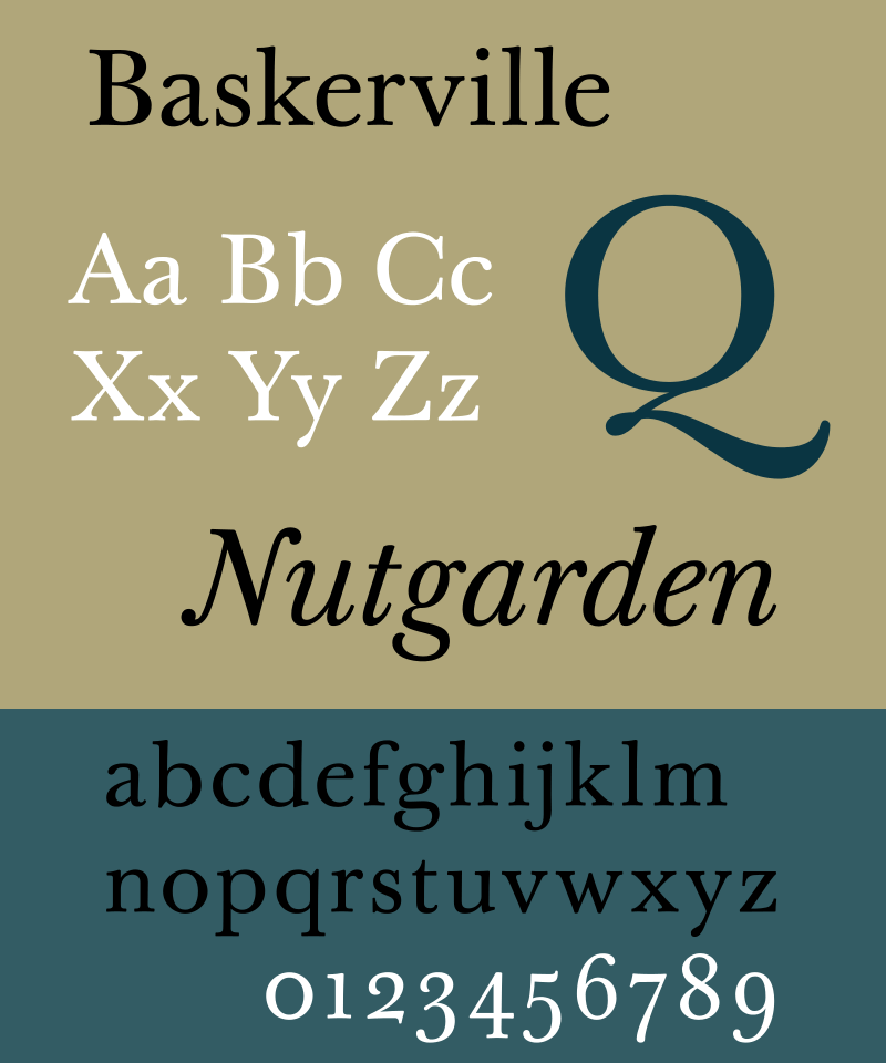 Baskerville example